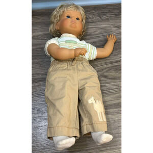 Zook Kids Little 22" Boy Doll Long Blonde Hair Johannes Zook 1988 Pat Secrist